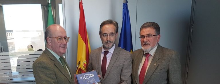 Reunión con el  Consejero de Fomento y Vivienda de la Junta de Andalucía