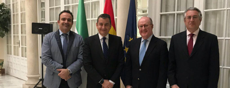 Reunión con el Delegado de Gobierno de Andalucía