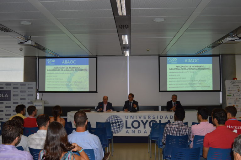 Presentación del Centenario en la Universidad de Loyola Andalucía