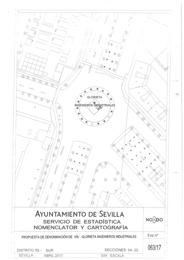 Concesión de rotonda para el centenario