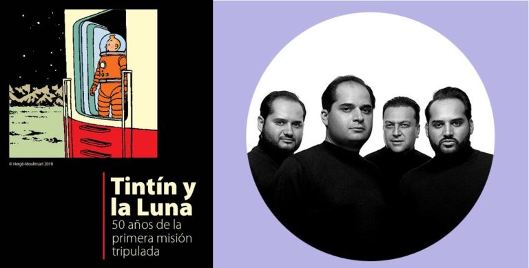 Exposición «Tintín y la Luna» + concierto de Janoskaensemble, en Sevilla