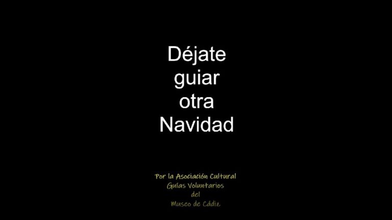 Déjate guiar otra Navidad por el Museo de Cádiz