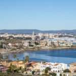 The Bay of Algeciras. Gibraltar. Province of Cadiz, Andalusia, Spain.