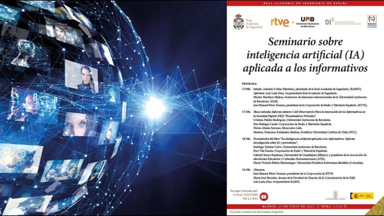 Seminario sobre IA aplicada a los informativos