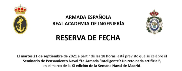 Seminario «La Armada inteligente: Un reto nada artificial»