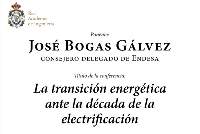 Jornada: «La transición energética ante la década de la electrificación»