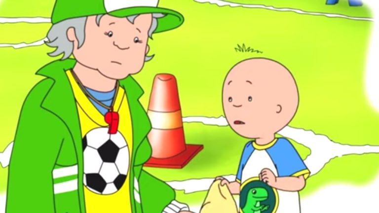 Caillou y las Lesiones Deportivas