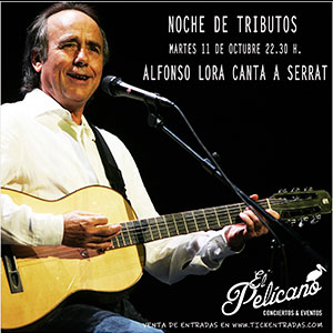 Alfonso Lora canta a Serrat – Noche de tributos