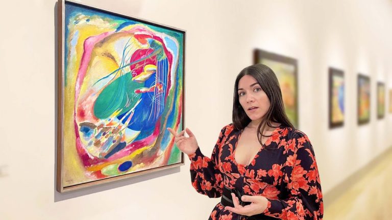 El azul de este cuadro es más especial de lo que piensas