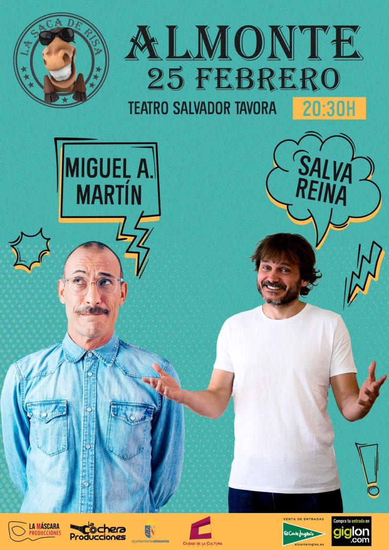 La Saca de Risa, Salva Reina y Miguel A. Martín