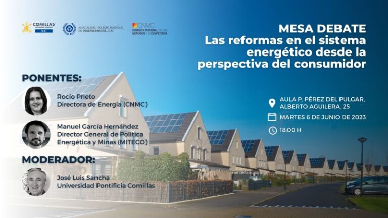 Mesa debate: Las reformas en el sistema energético desde la perspectiva del consumidor