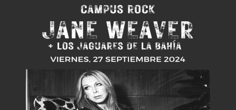 CONCIERTO CANTAUTORA: JANE WEAVER  –  CAMPUS ROCK