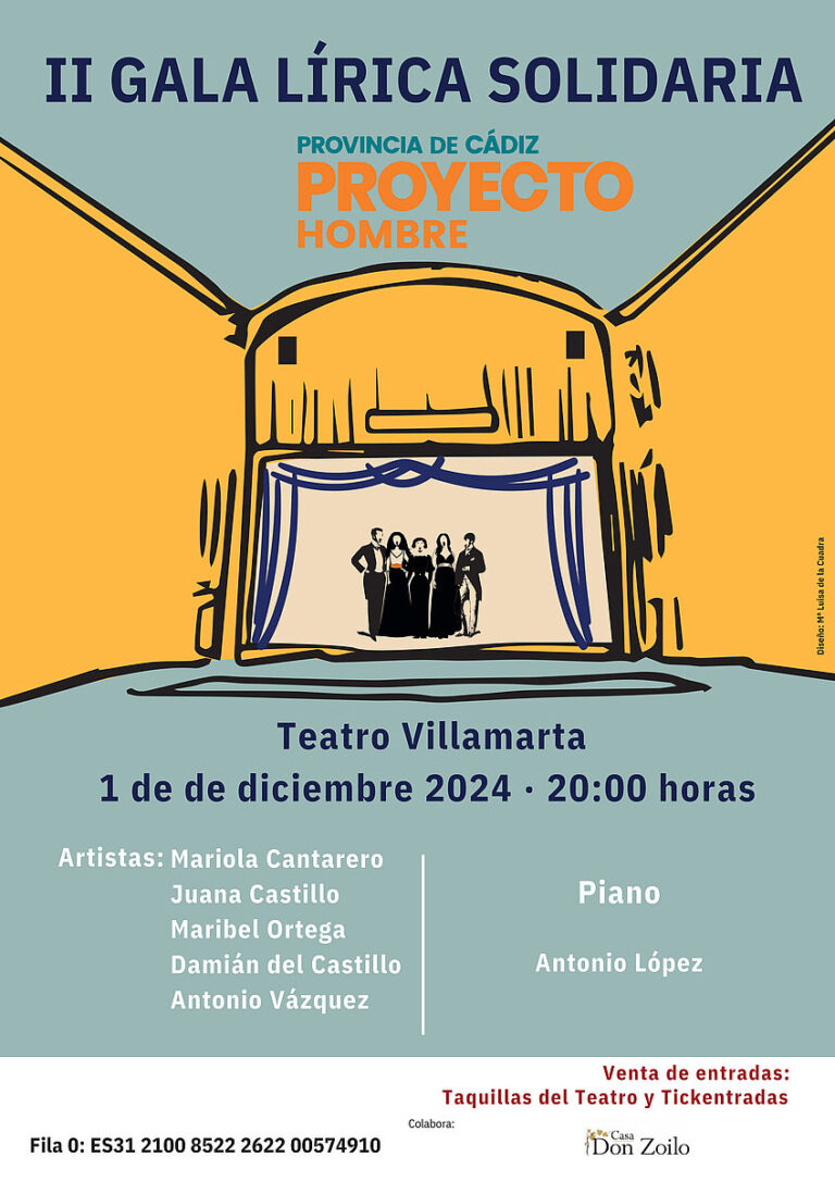 Gala lírica solidaria Proyecto Hombre