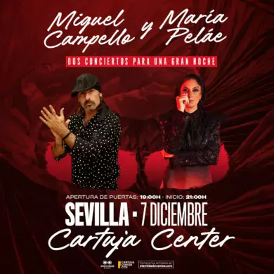 Dos conciertos para una gran noche: Miguel Campello y María Pelae
