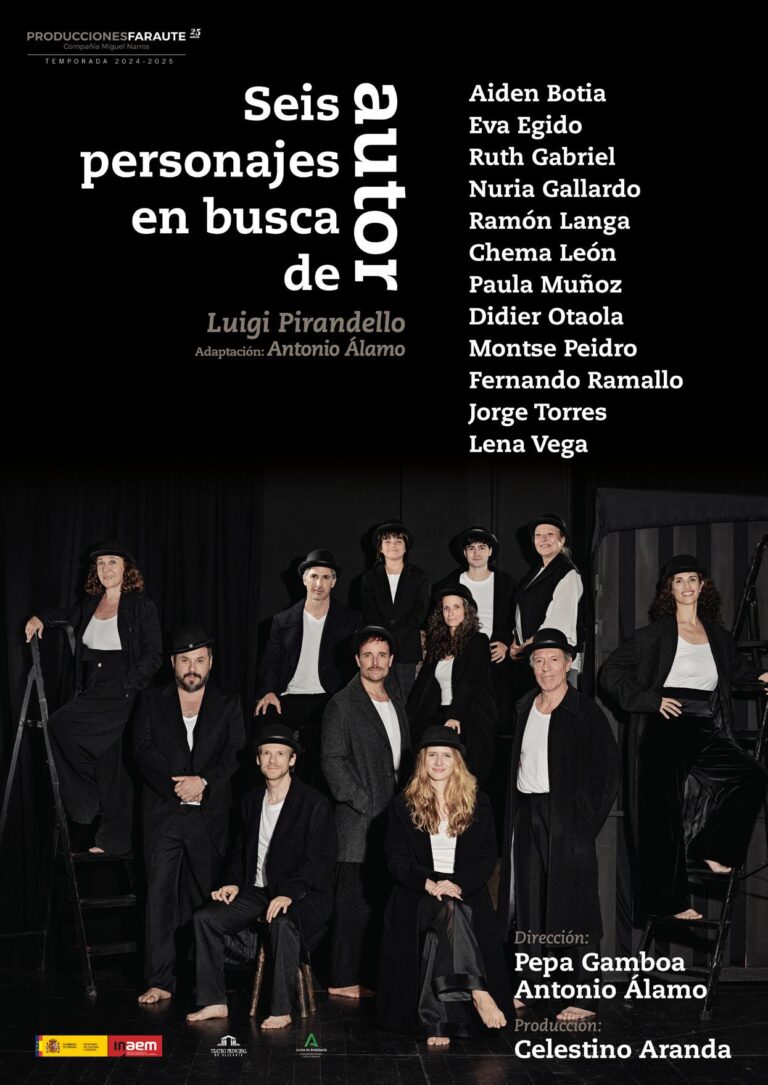 TEATRO SEIS PERSONAJES EN BUSCA DE AUTOR