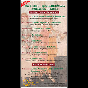 CONCIERTO DE MÚSICA CLÁSICA CUARTETO ASSAY
