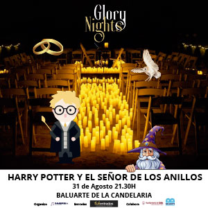 GLORY NIGHTS CONCERT HARRY POTTER Y EL SEÑOR DE LOS ANILLOS