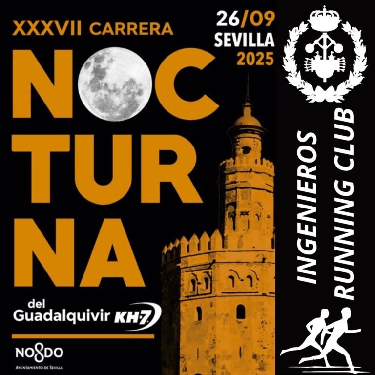 CARRERA NOCTURNA DEL GUALDALQUIVIR KH7 E INFORMACIÓN PARA EL CICLO DE CARRERAS 2025/2026