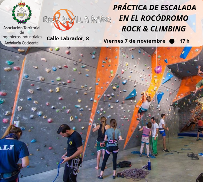 ¡PRACTICA LA  ESCALADA CON LA ASOCIACIÓN!