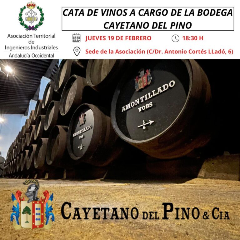 NUEVA CATA DE VINOS A CARGO DE LA BODEGA CAYETANO DEL PINO