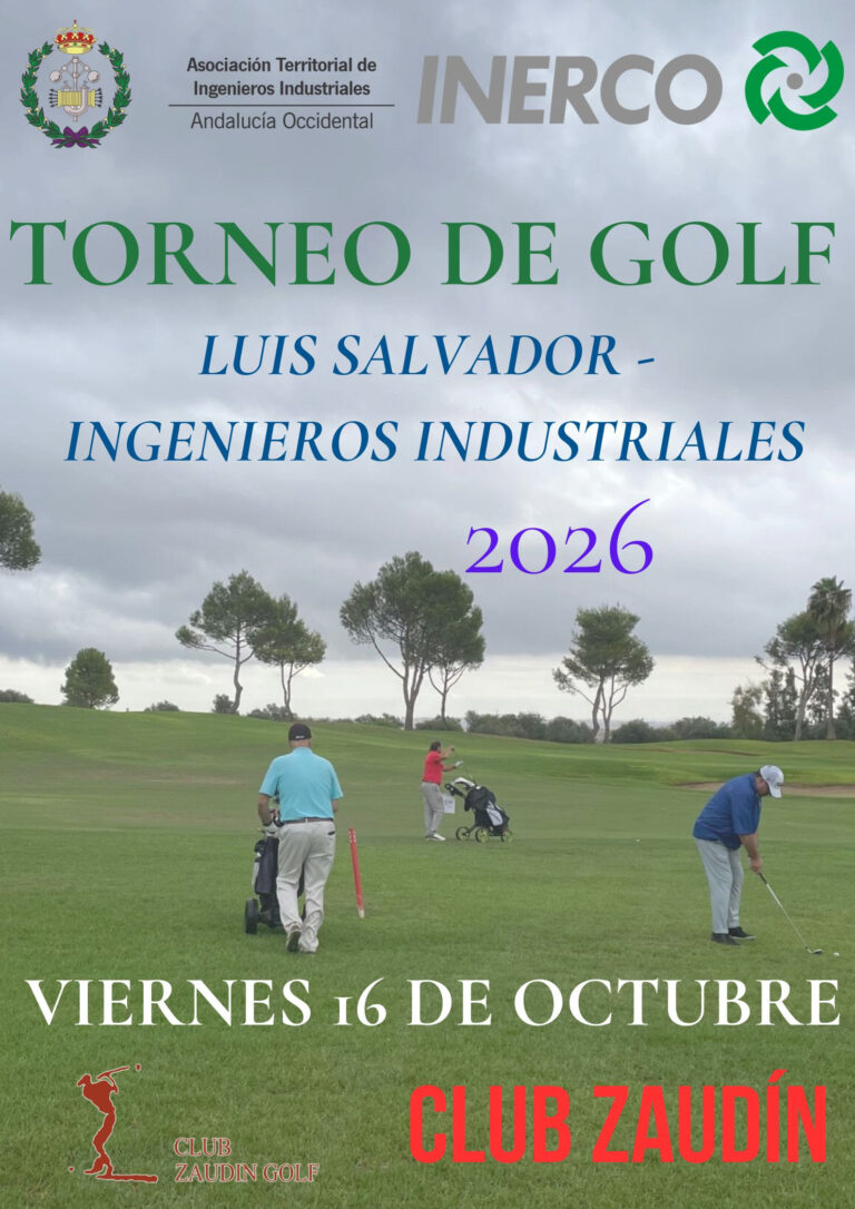 EL TORNEO DE GOLF 2026 SE CELEBRARÁ EL 16 DE OCTUBRE